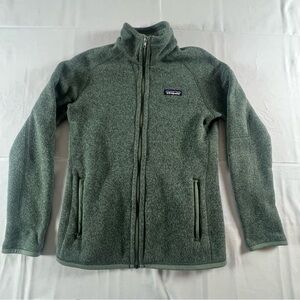 Patagonia Women’s Full Zip Fleece Jacket Small Green STY25542 Size XS